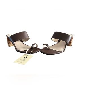 Sanctuary Dark Brown Espadrille Mules